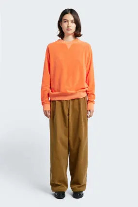 Hero Toweling Sweater - Tangerine