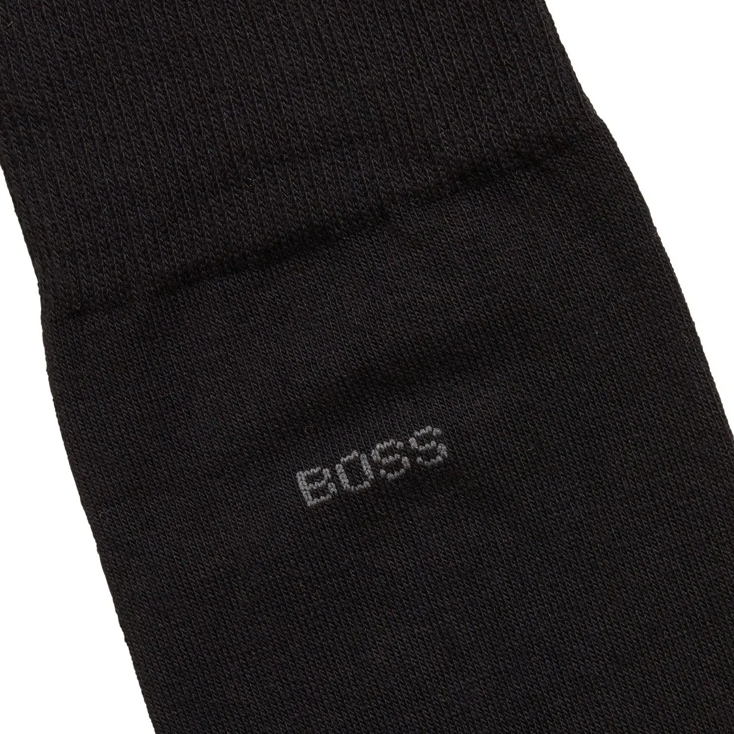 Hugo Boss Marc Regular Length Logo Black Socks