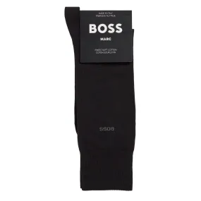 Hugo Boss Marc Regular Length Logo Black Socks