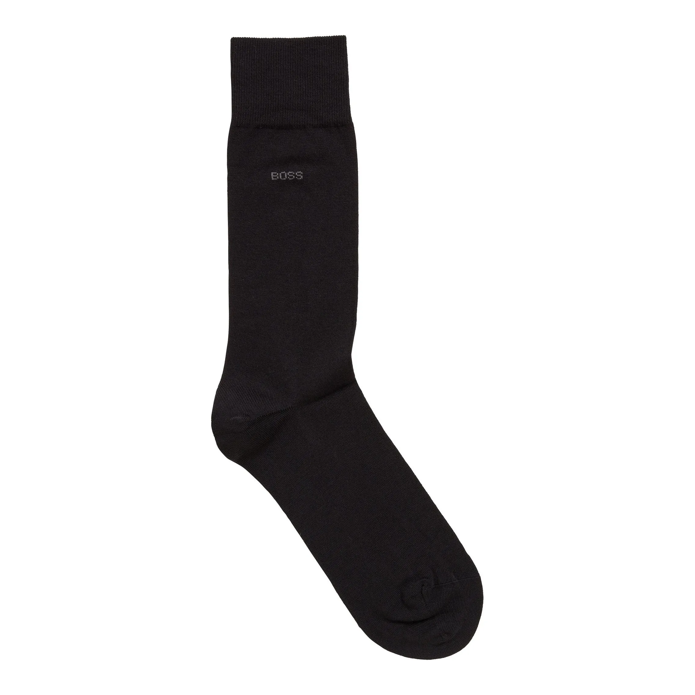 Hugo Boss Marc Regular Length Logo Black Socks