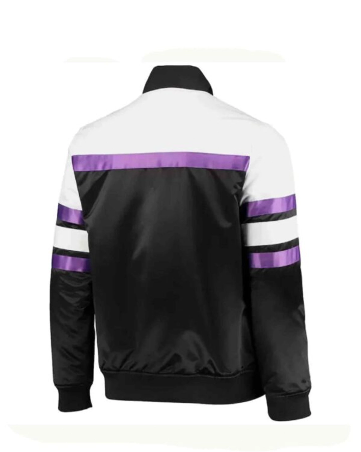 Jefferson Toronto Raptors Satin Varsity Jacket - William Jacket