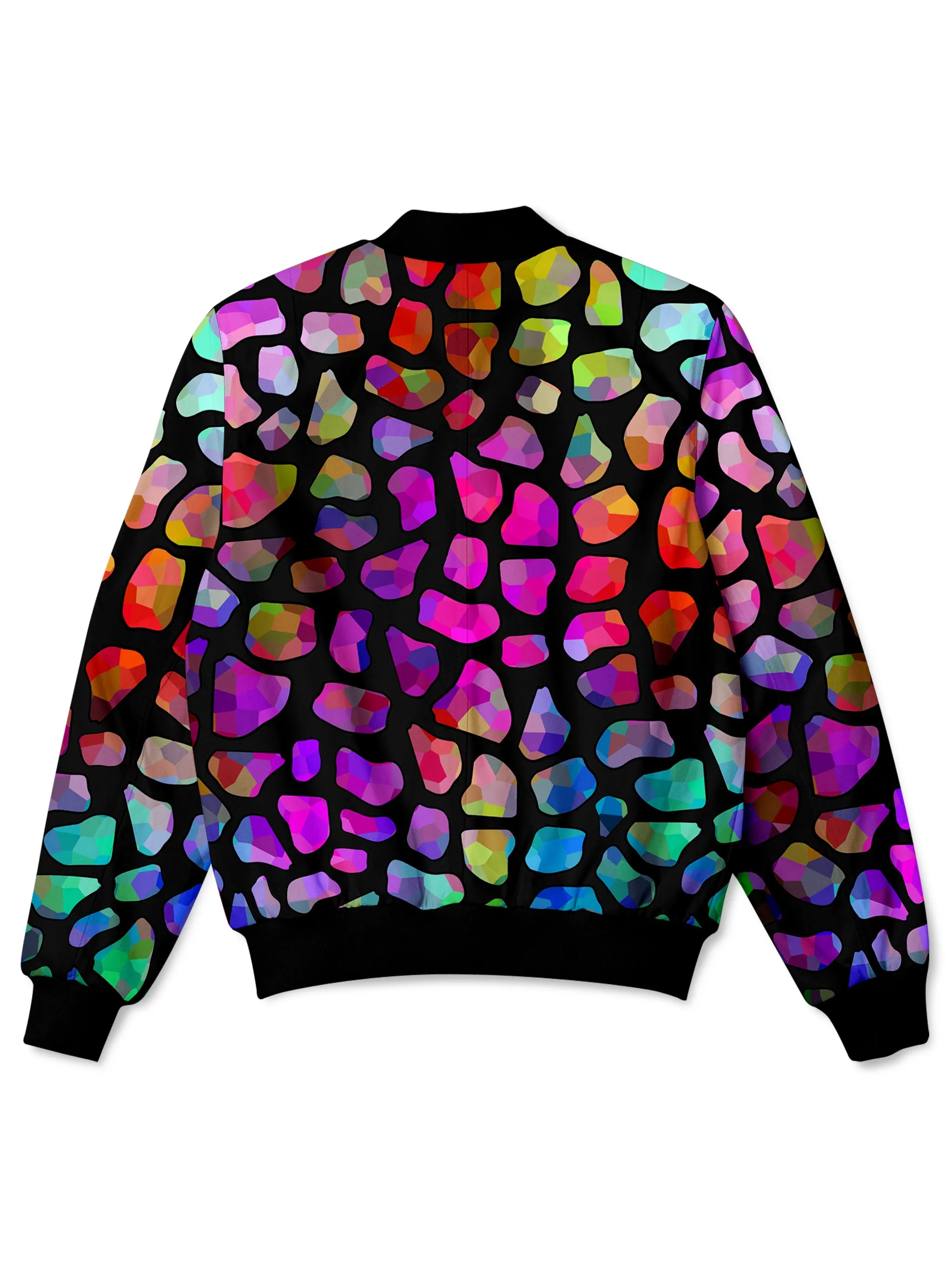 Jewel Giraffe Spots Bomber Jacket