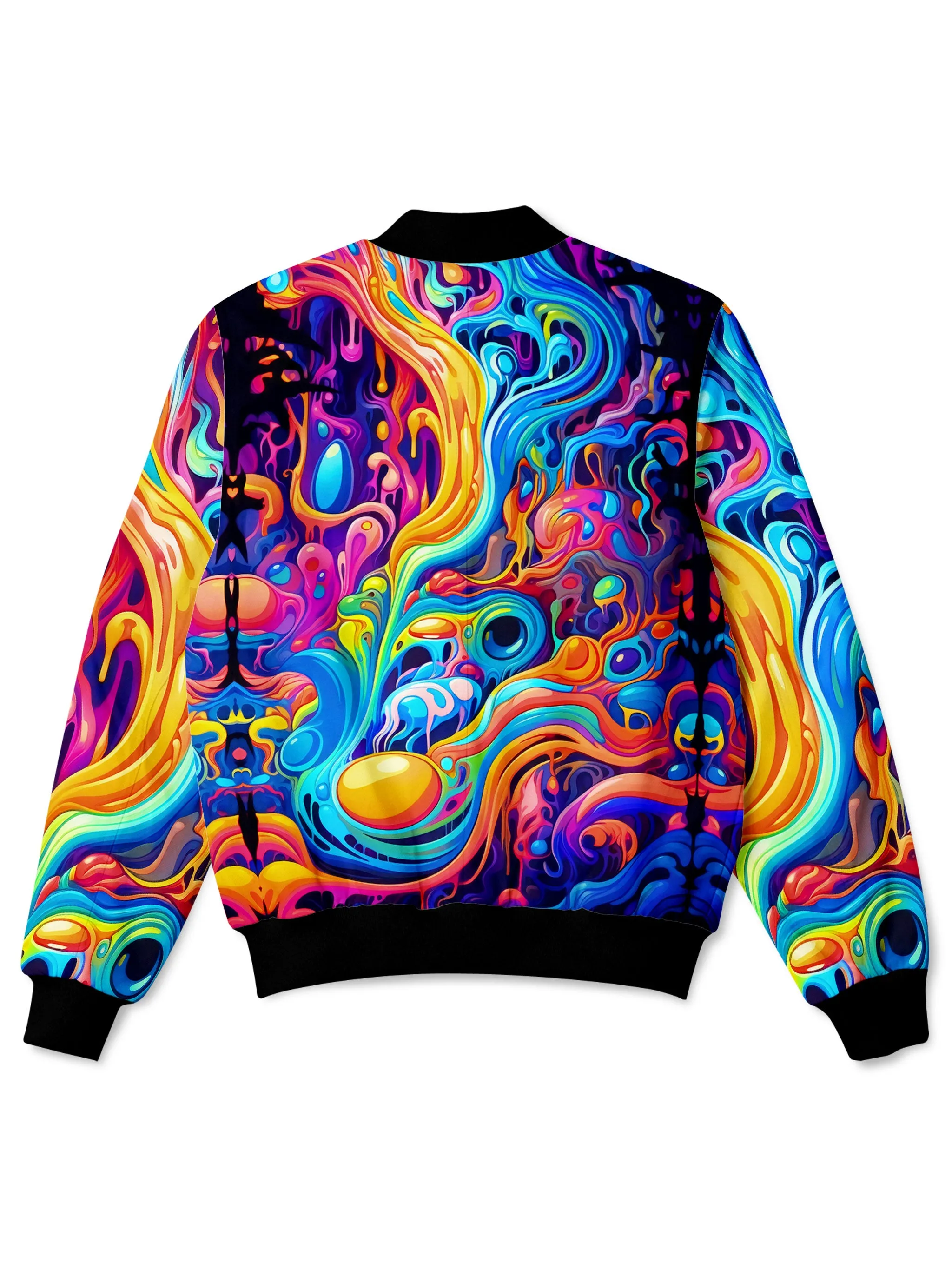 Kandi Swirl Bomber Jacket