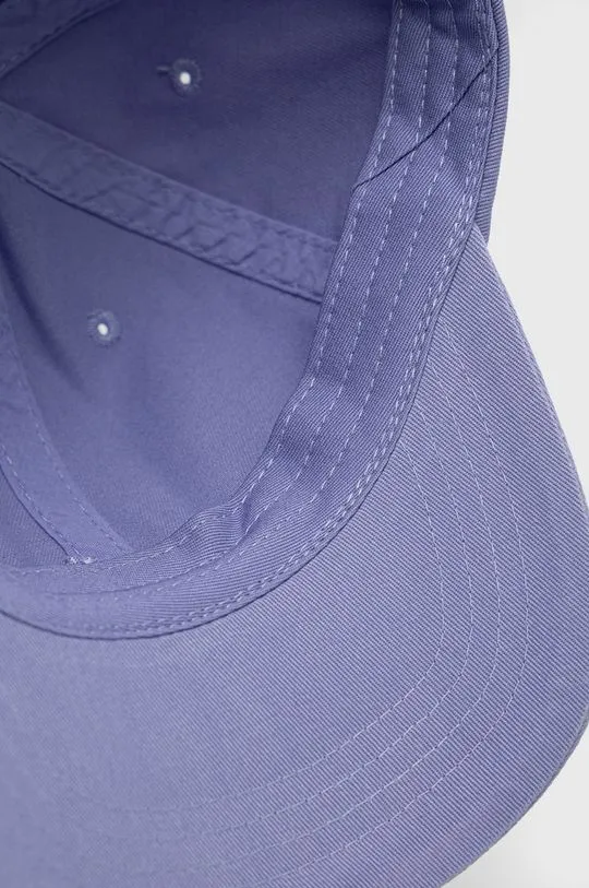 Kangol cotton baseball cap violet color