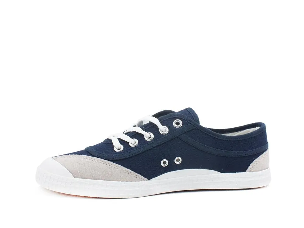 KAWASAKI Retro Canvas Shoe Sneaker Uomo Navy K192496