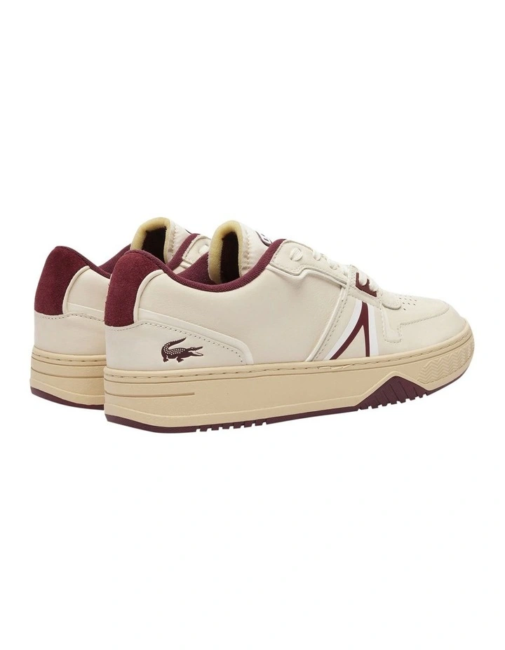 L001 223 5 SMA Sneaker in White/Burgundy