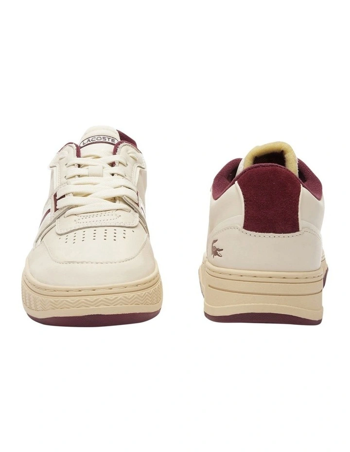 L001 223 5 SMA Sneaker in White/Burgundy