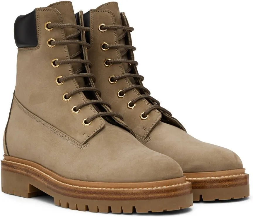 Legres Khaki Trekking Boots