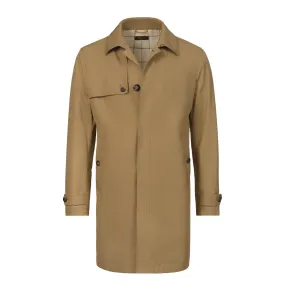  Loro Piana Rain System Trench Coat in Beige