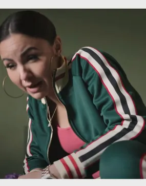 Maid 2021 Aimee Carrero Green Track Jacket | Danielle Track Jacket