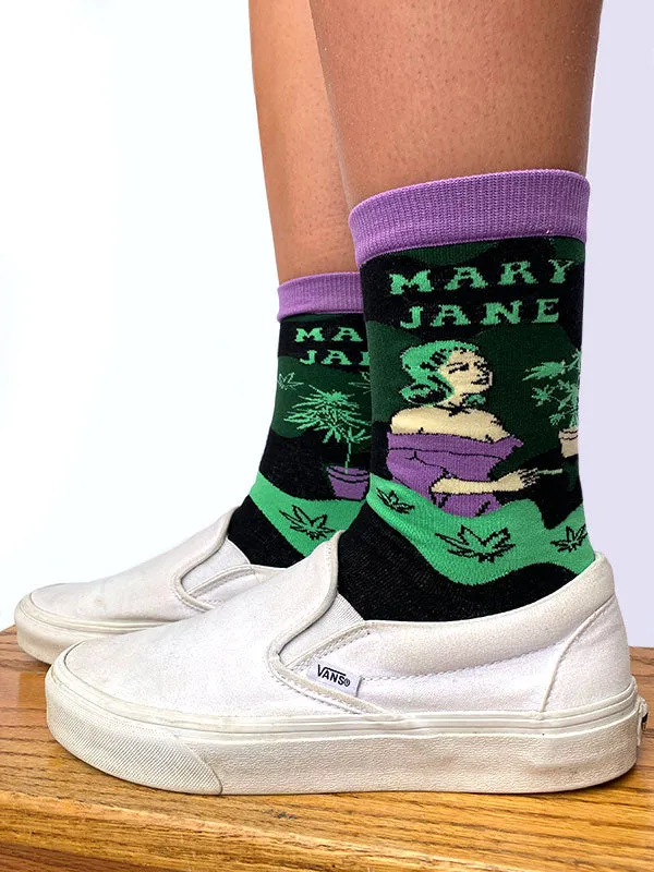 Mary Jane Women’s Crew Socks