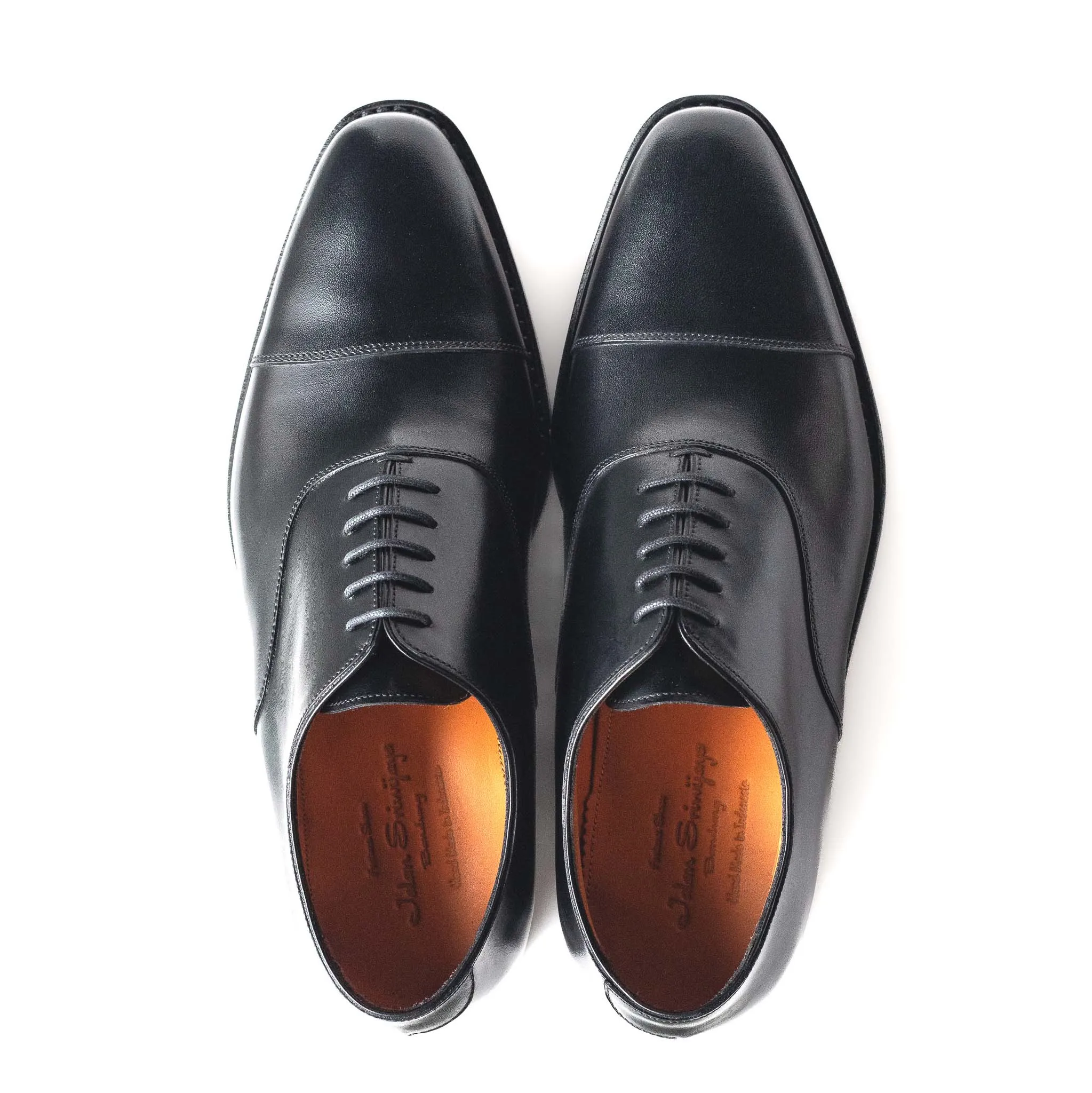 Men's Cap Toe Oxford / Black 98060