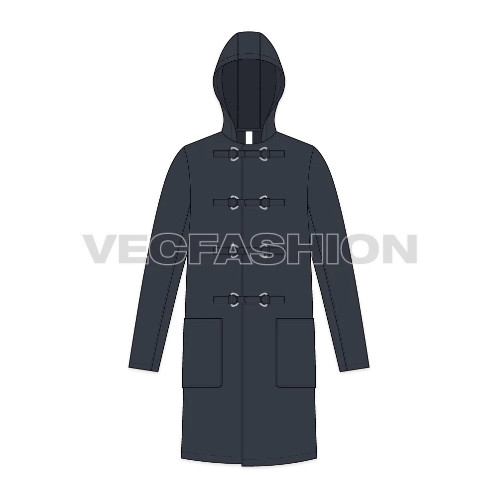 Mens Clasp Coat