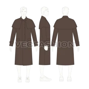 Mens Duster Coat