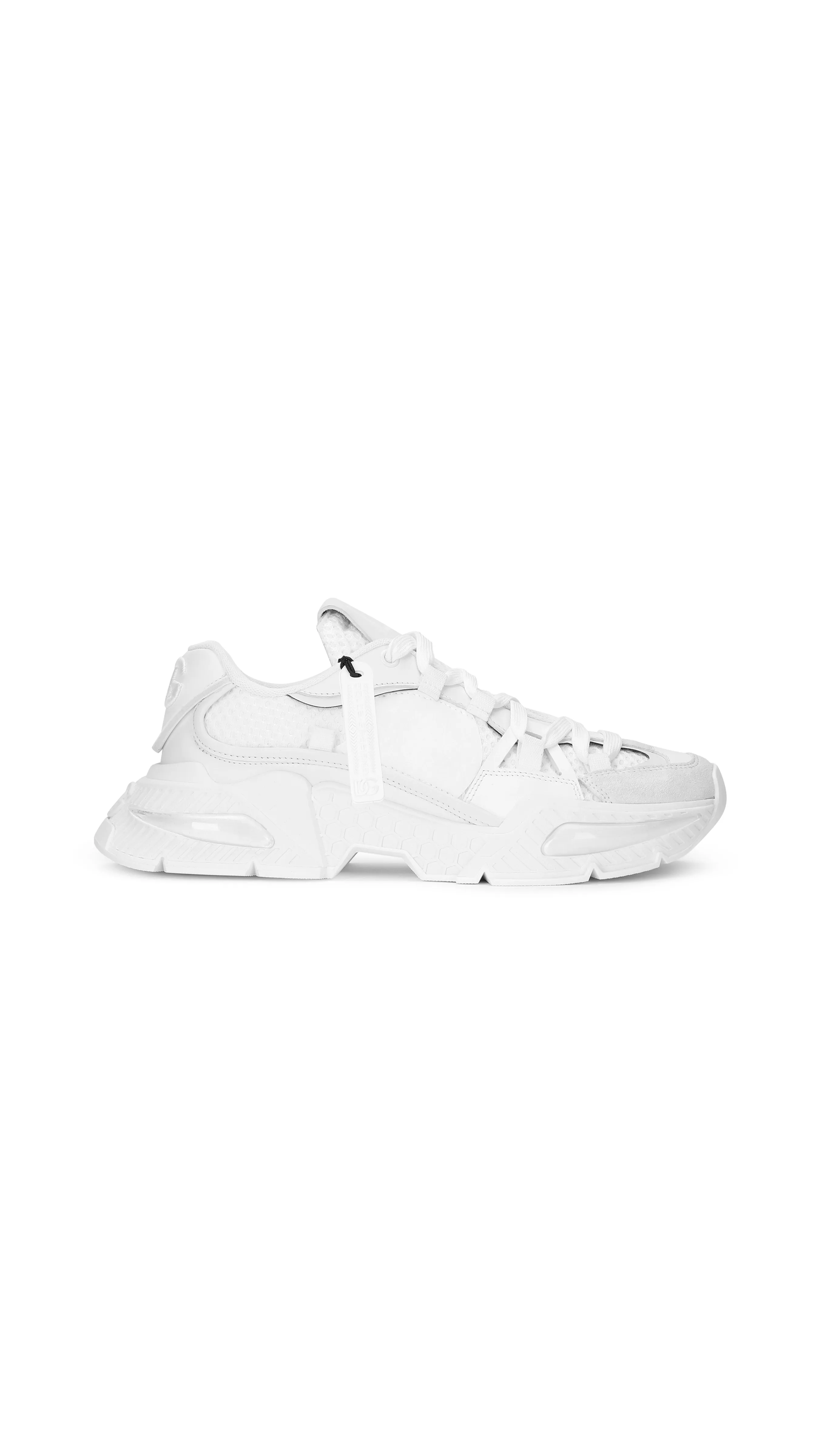 Mixed-material Airmaster Sneakers - White