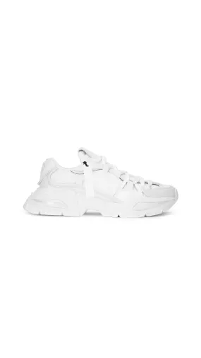 Mixed-material Airmaster Sneakers - White