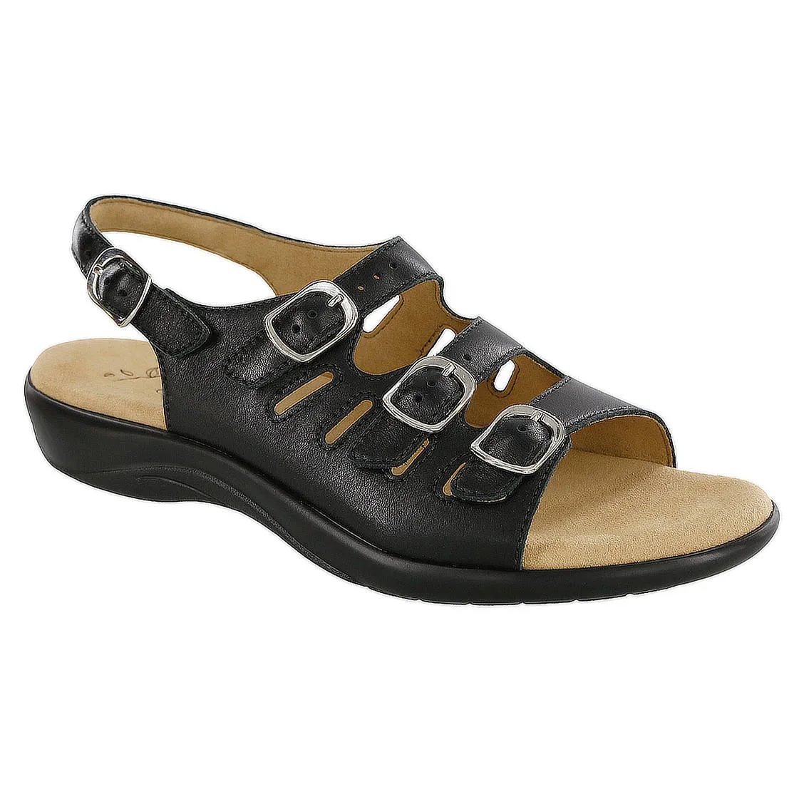 Mystic (Black) Slingback Sandal