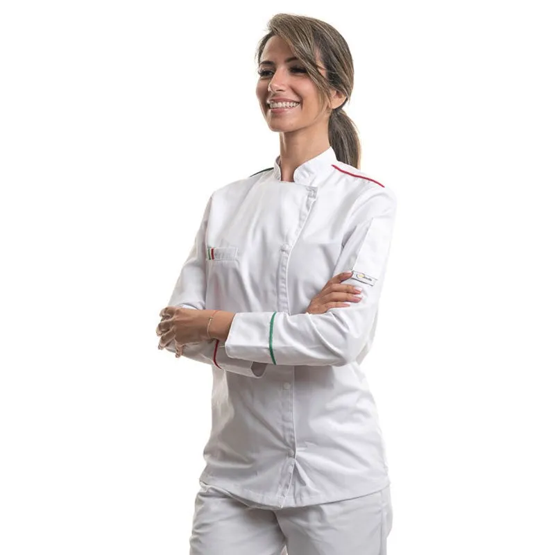 Napoli Women's Chef Coat - MANELLI