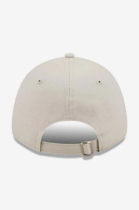 New Era cotton baseball cap beige color with an application 60240312