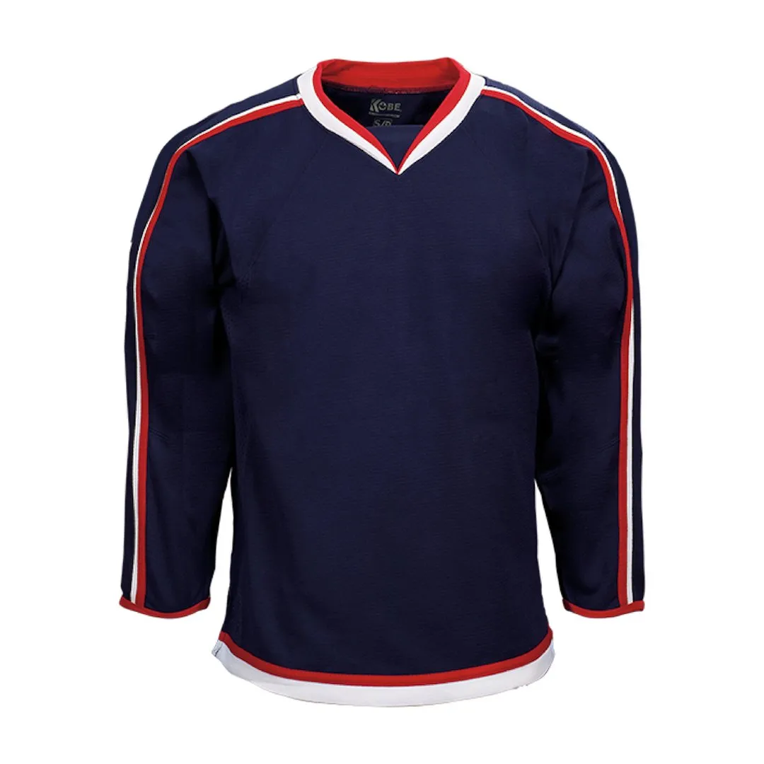 NHL Pattern K3G Pro Hockey Jersey: Columbus Blue Jackets Navy