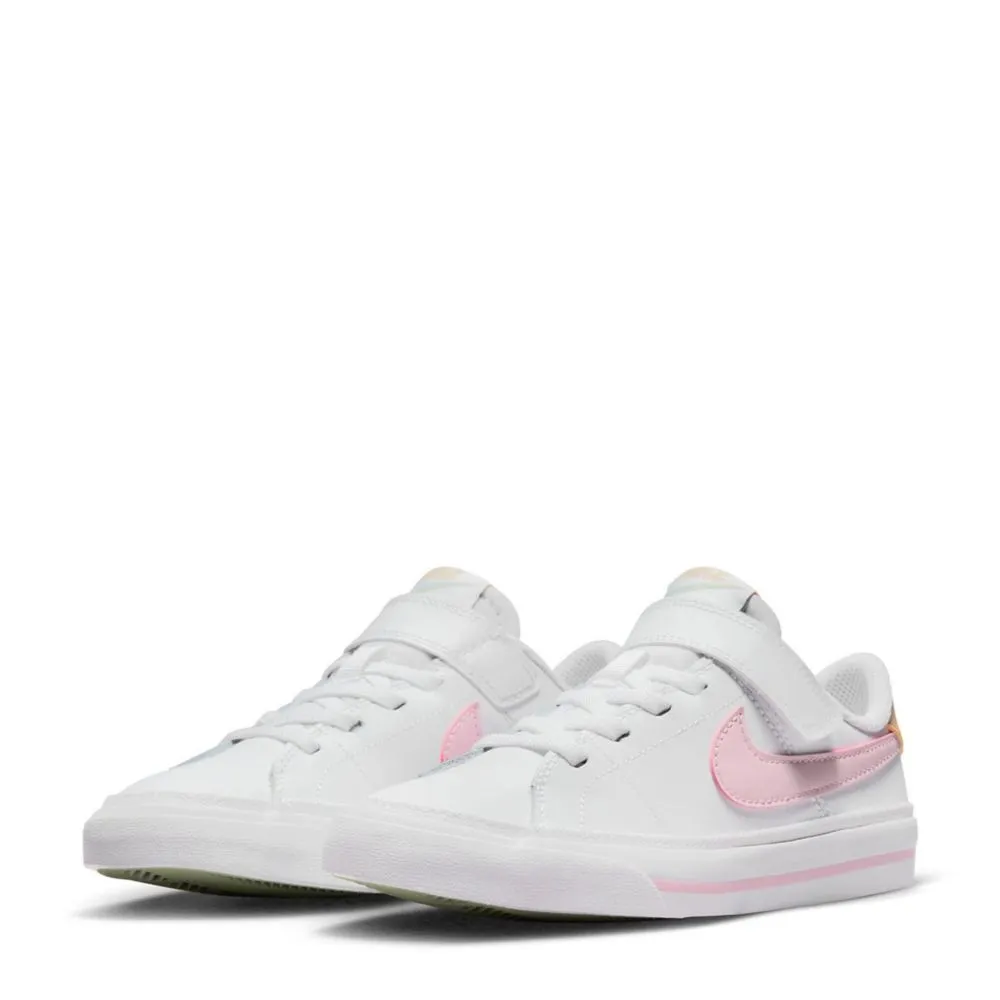 NIKE  GIRLS LITTLE KID COURT LEGACY SNEAKER