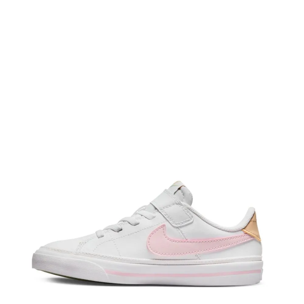 NIKE  GIRLS LITTLE KID COURT LEGACY SNEAKER