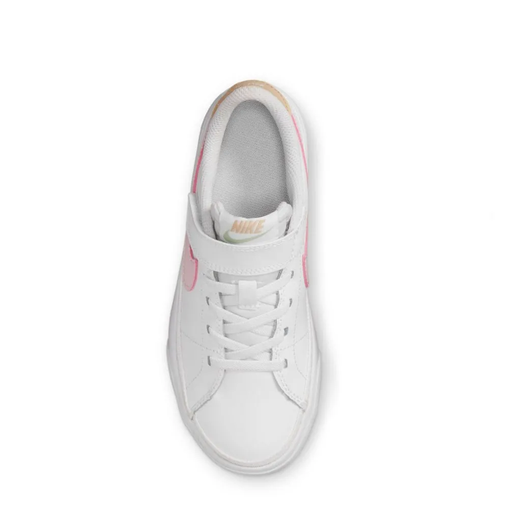 NIKE  GIRLS LITTLE KID COURT LEGACY SNEAKER