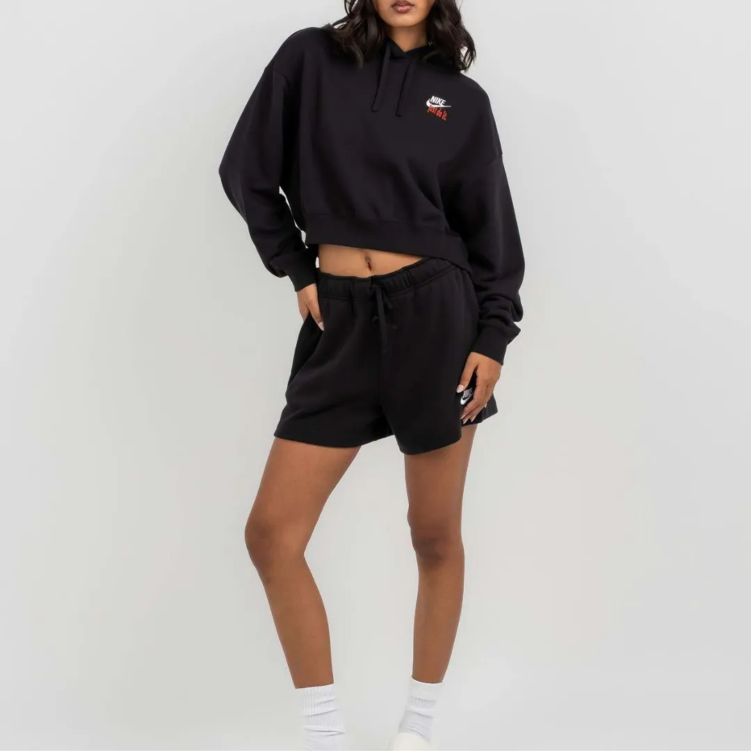 Nike  |Unisex Street Style Long Sleeves Cotton Khaki Co-ord Logo