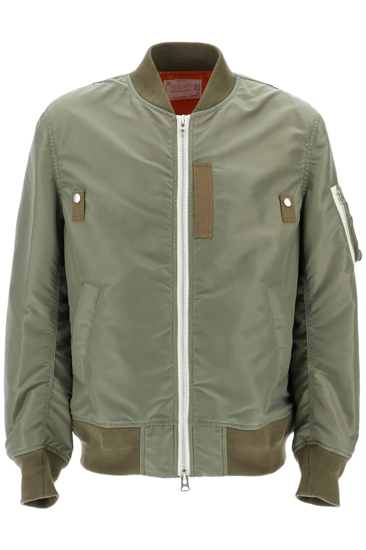 nylon bomber jacket