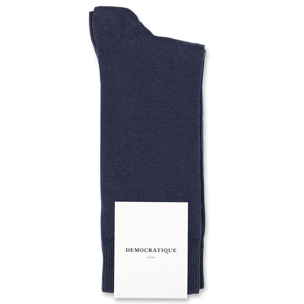 Originals Solid Color Socks Navy