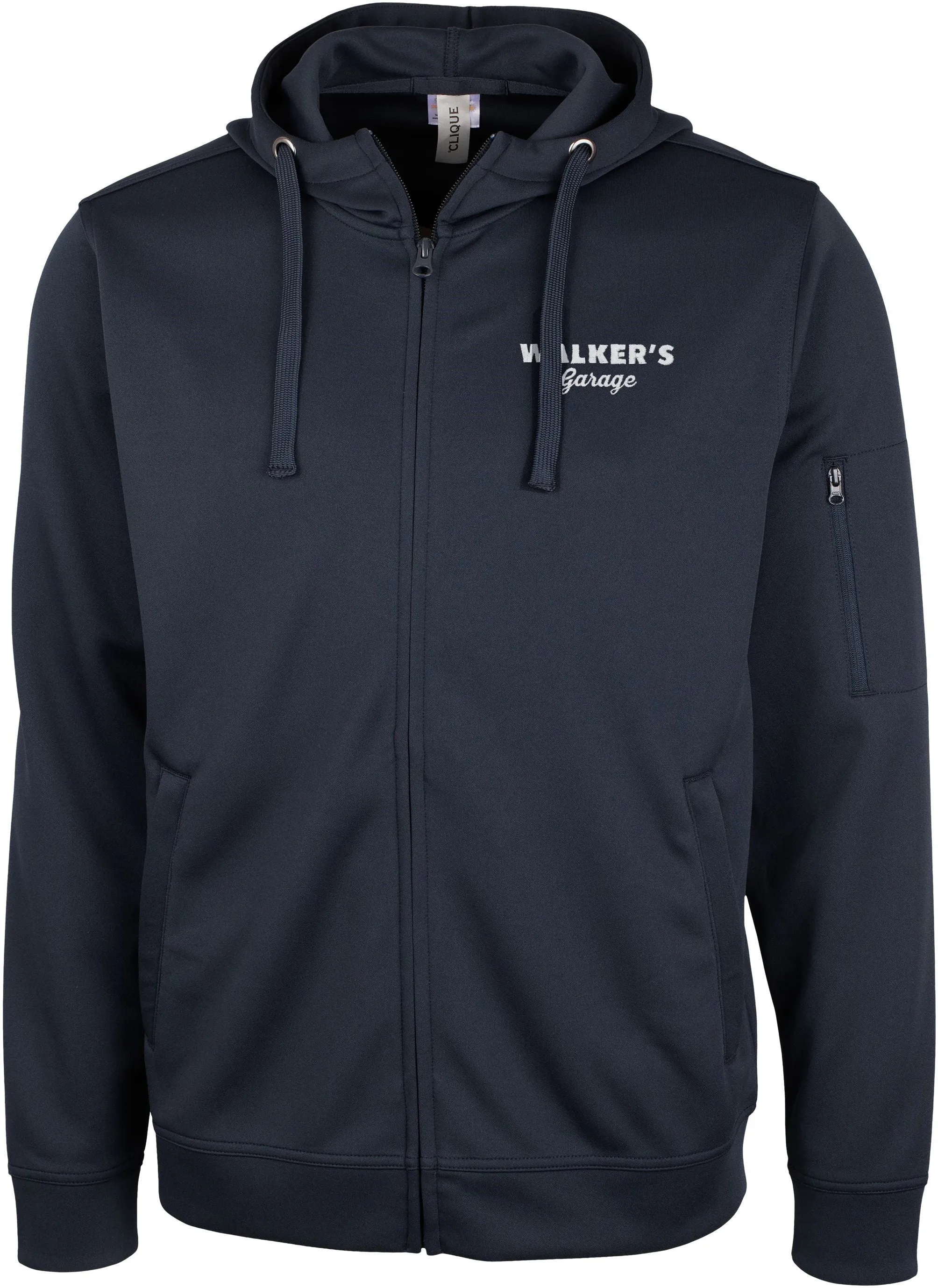 OUTLET-Clique Lift Performance Full Zip Hoodie