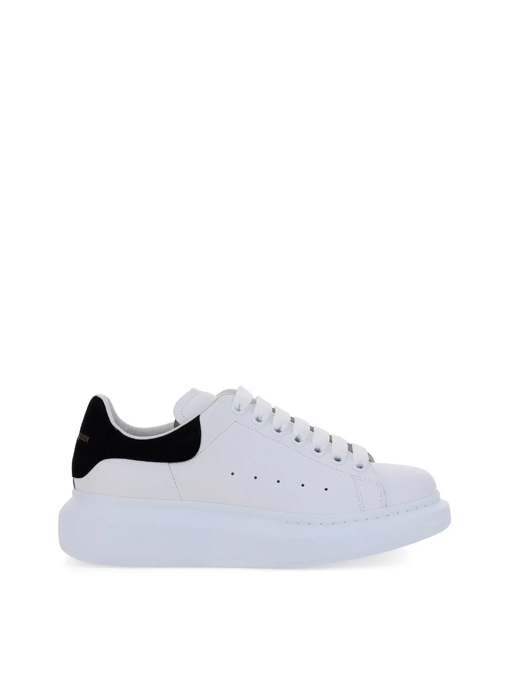 Oversized Platform Sneakers - White/Black