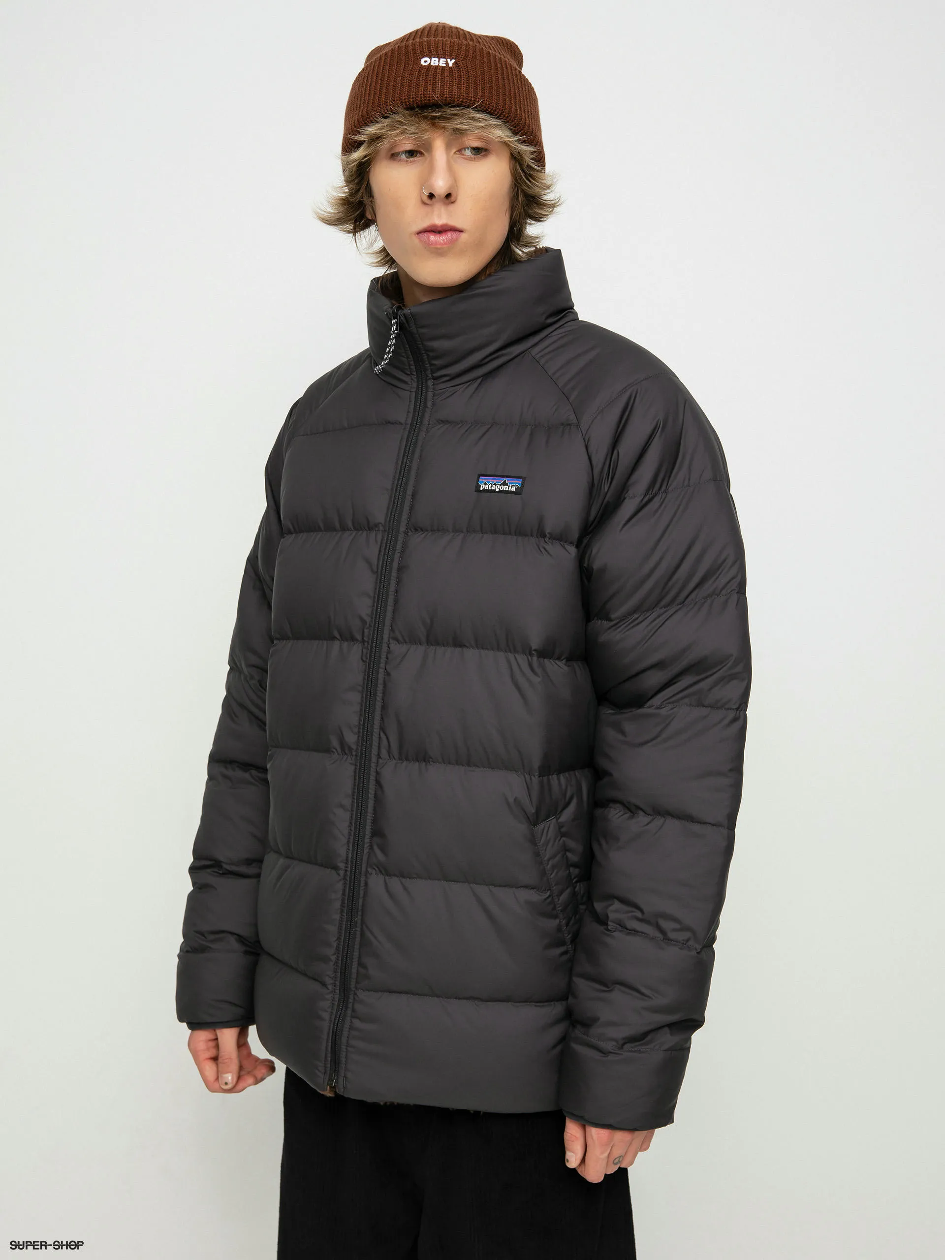 Patagonia Reversible Silent Down Jacket (ink black)