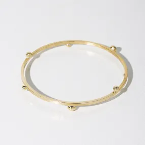 Rain Bangle - Brass