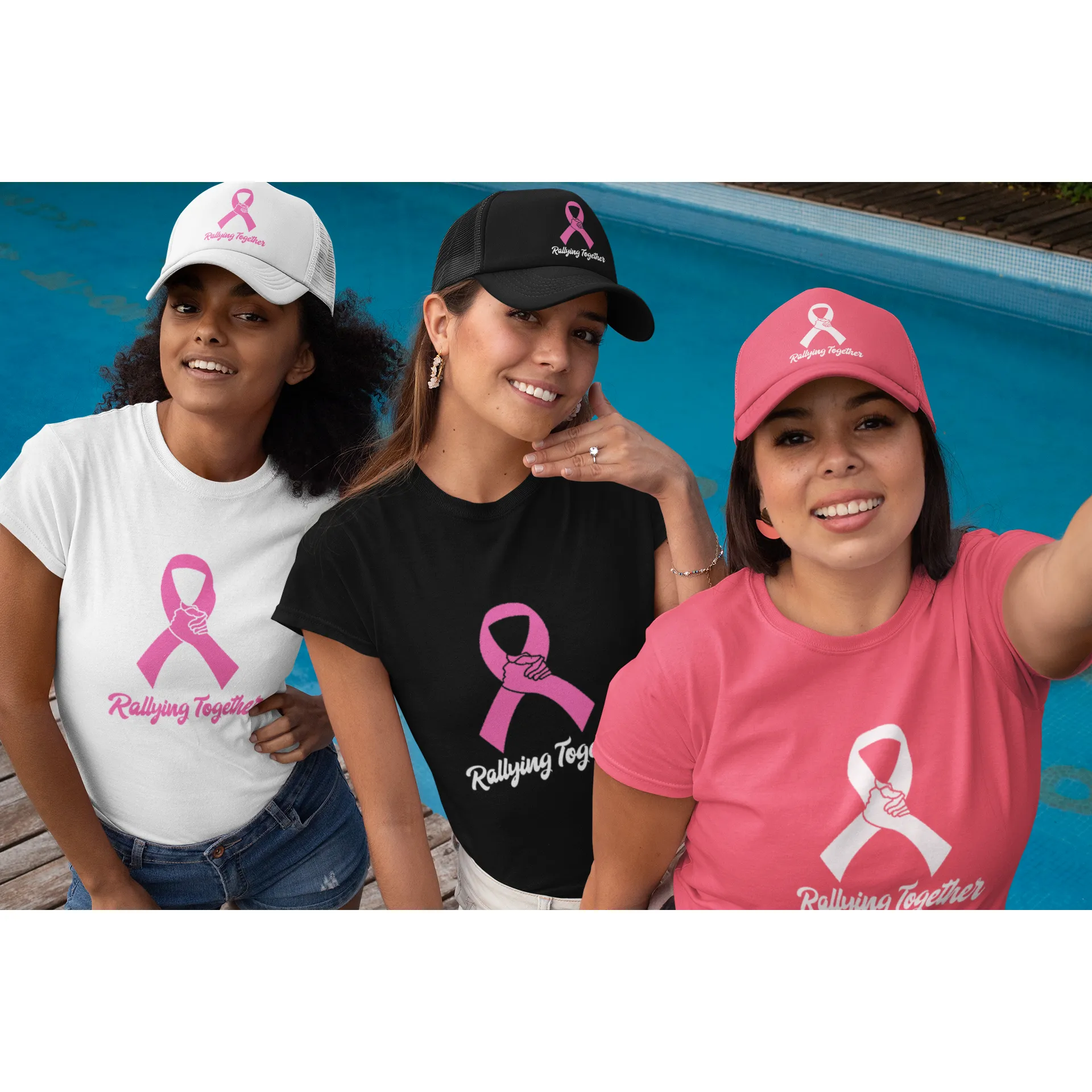 Rallying Together Breast Cancer Awareness Tee