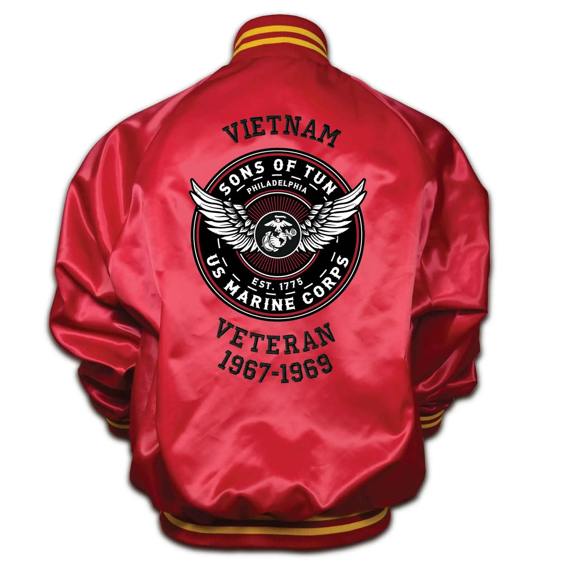 Red and Gold US Marines Jacket