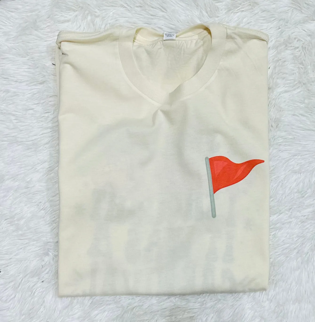 Red flags tee