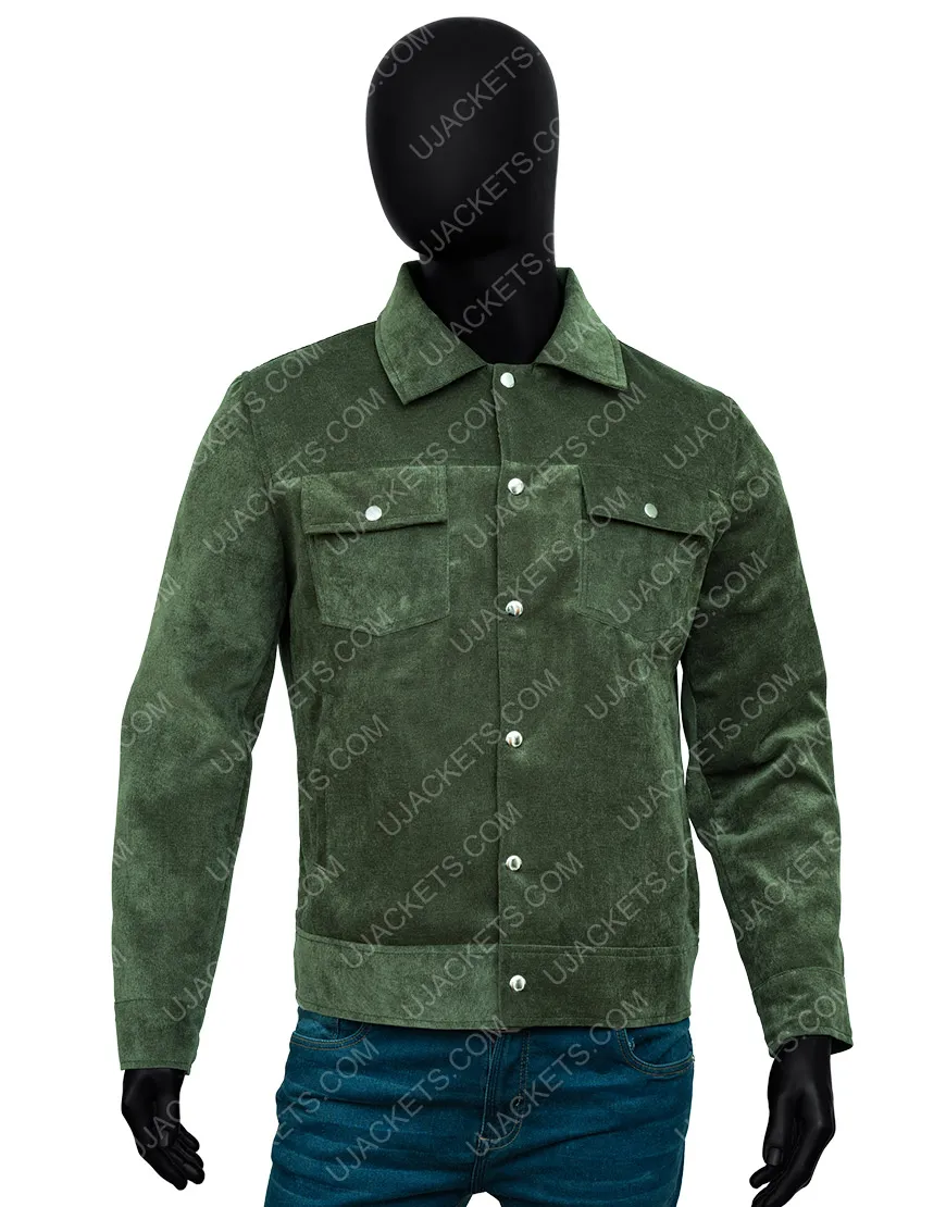 Red Notice Ryan Reynolds Green Jacket | Ujackets.com - 45% OFF