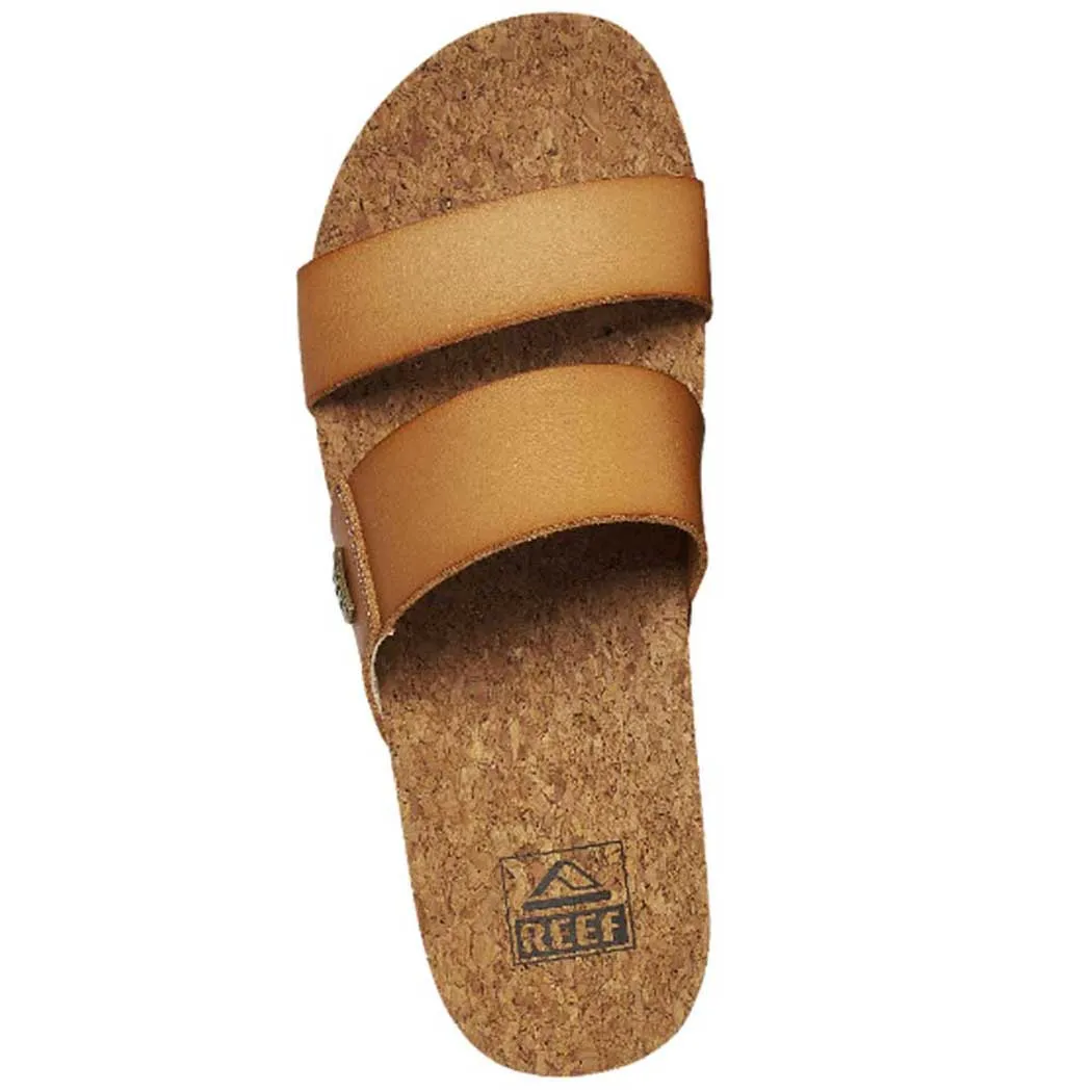 Reef Cushion Vista Higher Slide Sandal Natural (Women's)