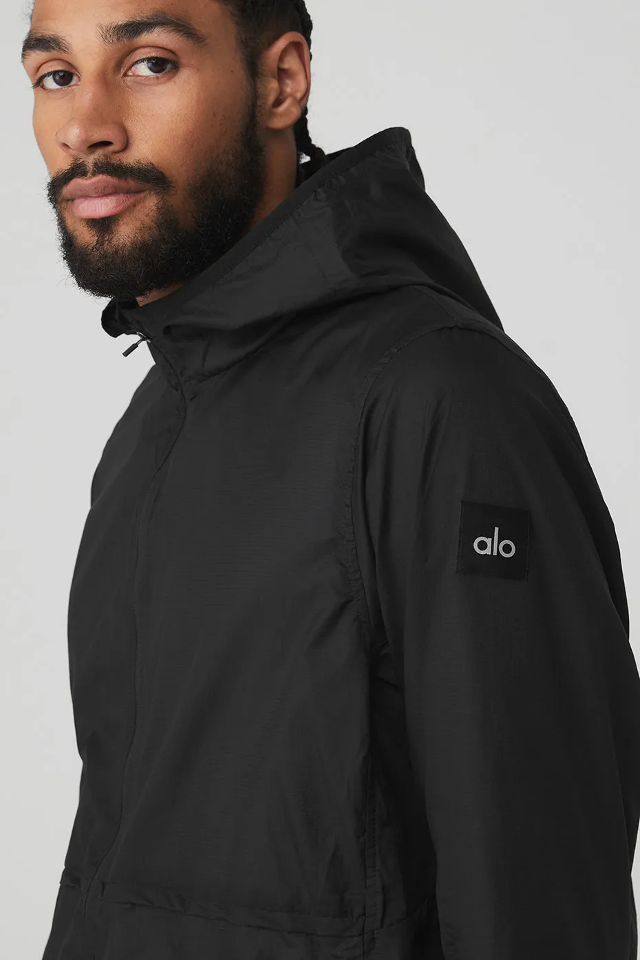 Repeat Running Jacket - Black