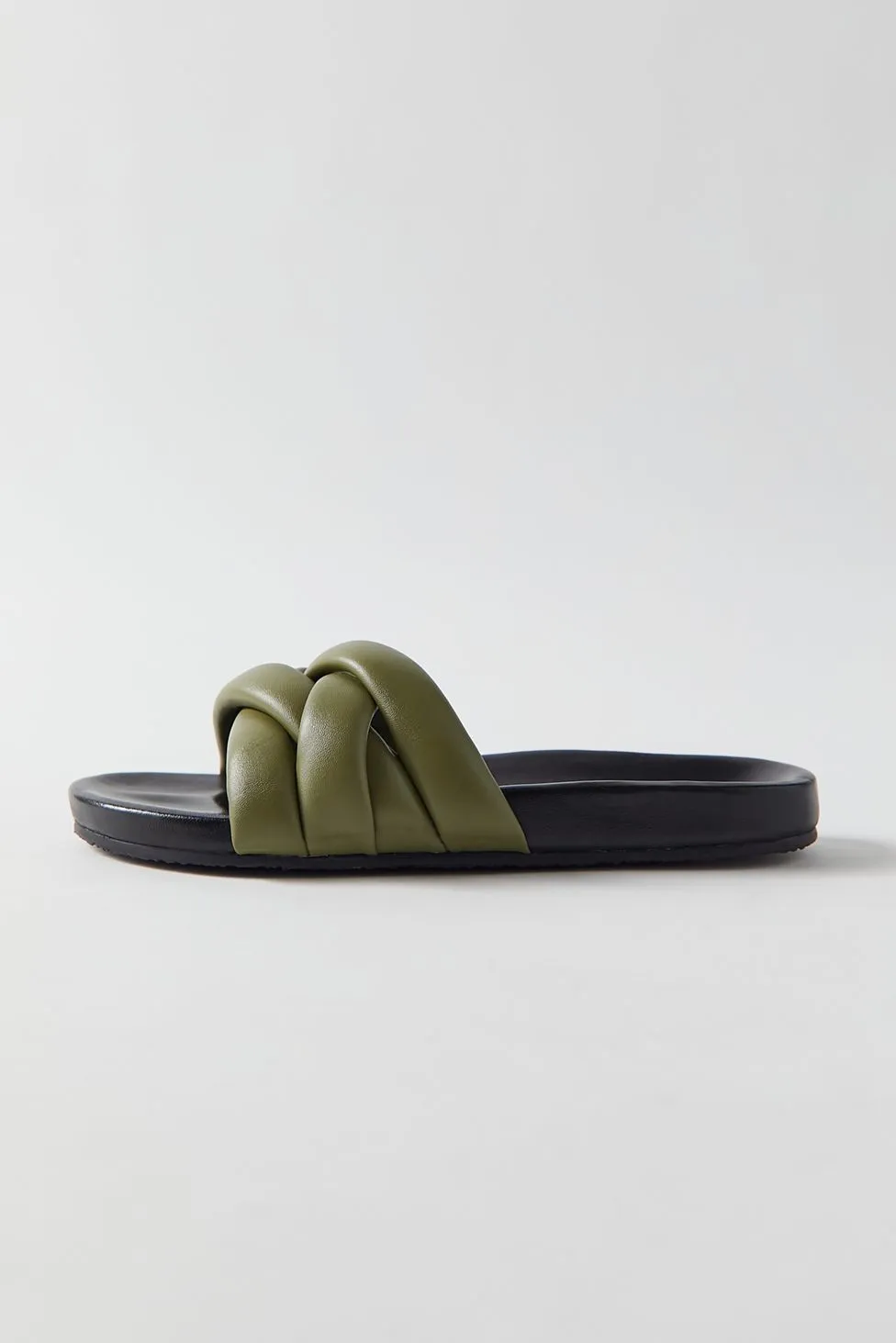 Seychelles Low Key Glow Up Slide Sandal - Olive