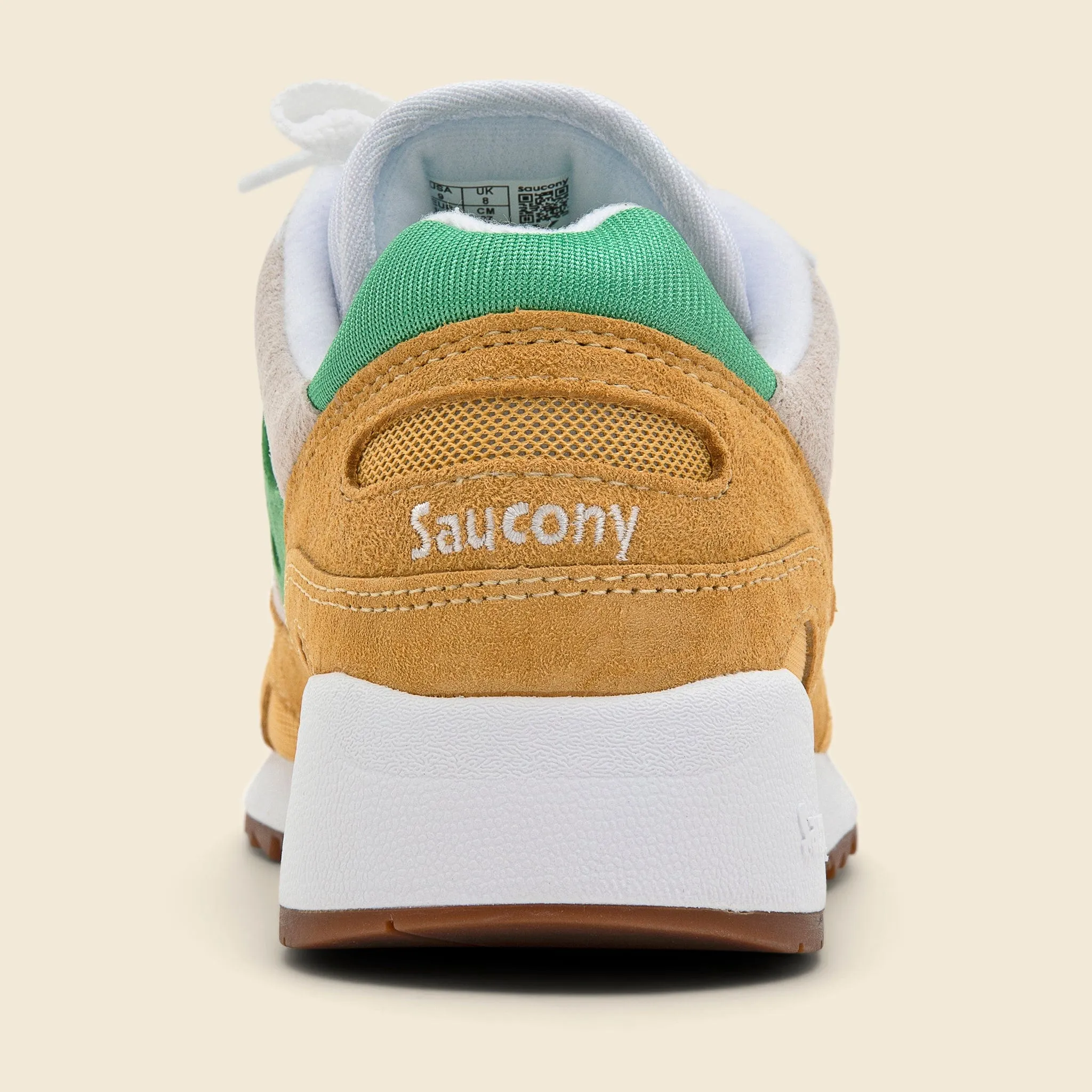 Shadow 6000 Sneaker - White/Mint/Yellow