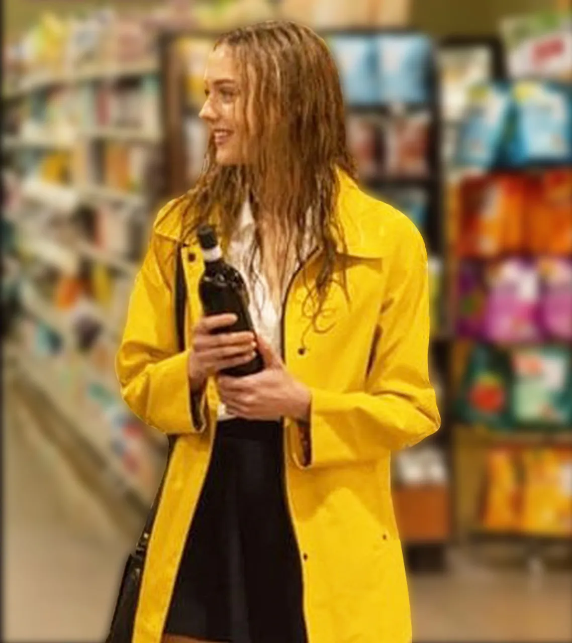 Shattered 2022 Lilly Krug Yellow Rain Coat