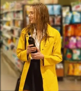 Shattered 2022 Lilly Krug Yellow Rain Coat