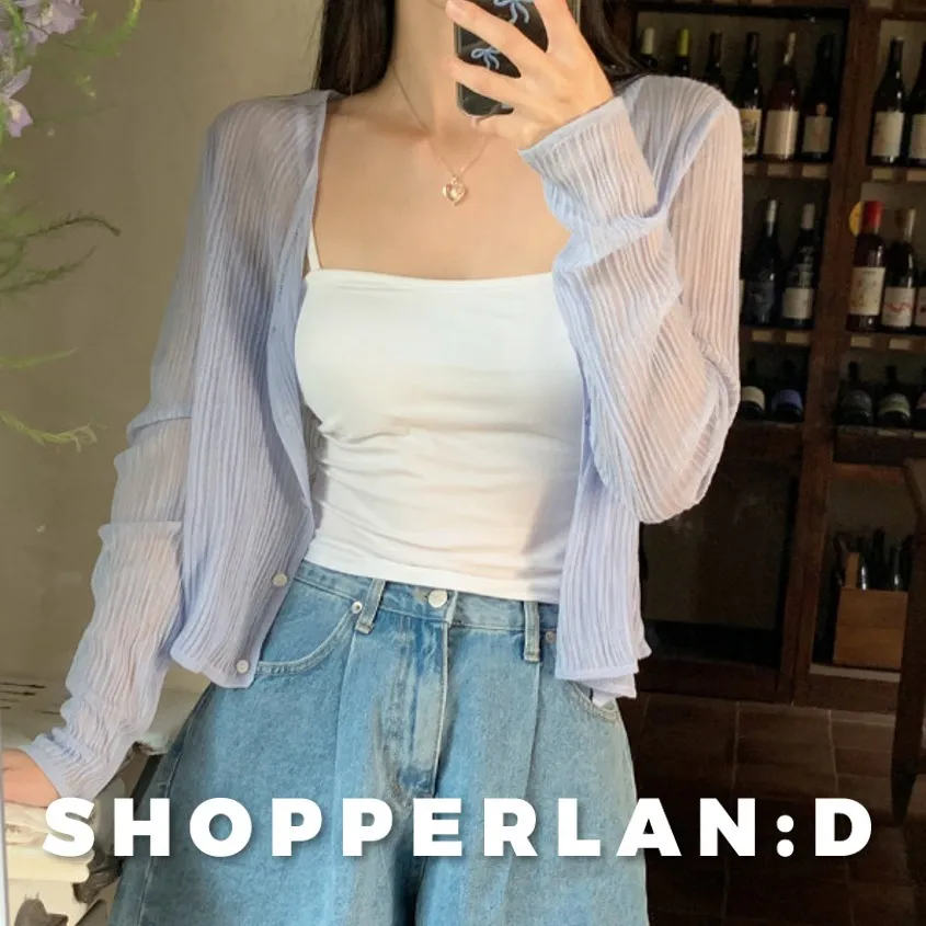 SHOPPERLAND  |Casual Style Street Style Long Sleeves Plain Cotton