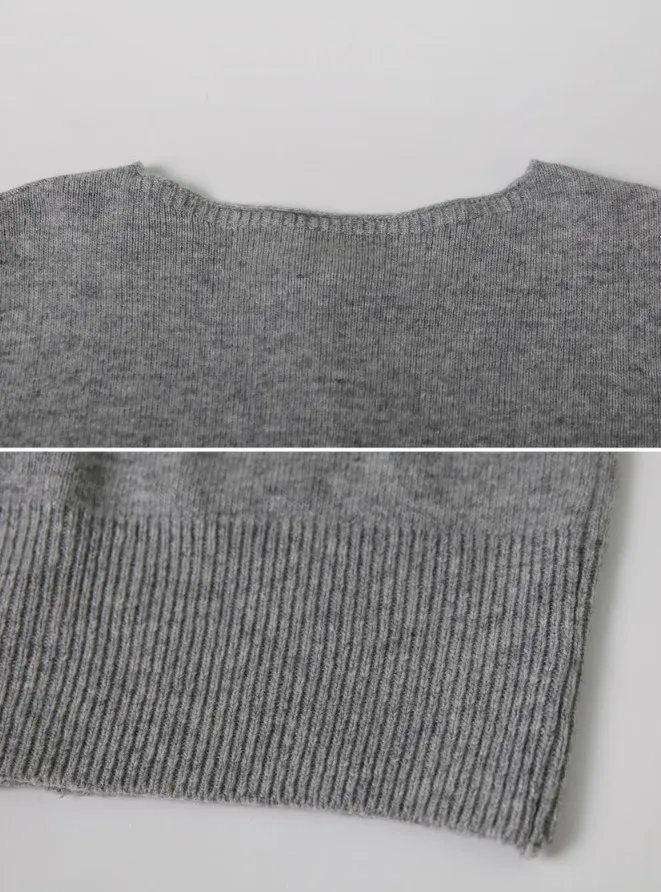 SHOPPERLAND  |Casual Style Wool Nylon Street Style Long Sleeves Plain