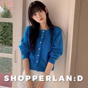 SHOPPERLAND  |Casual Style Wool Nylon Street Style Long Sleeves Plain