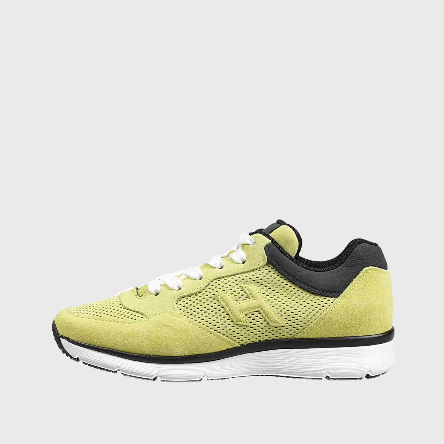 Sneakers Hogan in suede giallo