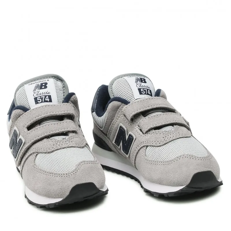 SNEAKERS NEWBALANCE BAMBINO GRIGIO PV574BE1