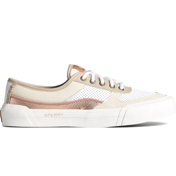 Sperry Womens Soletide Eco Leather Sneaker